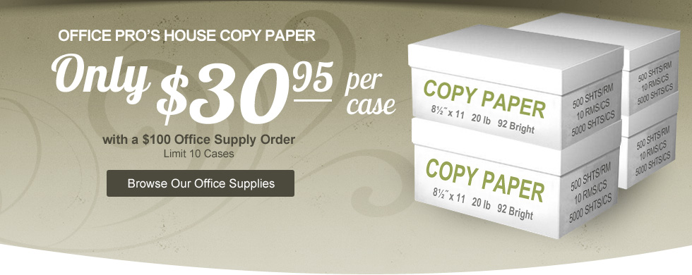 house copy paper 30