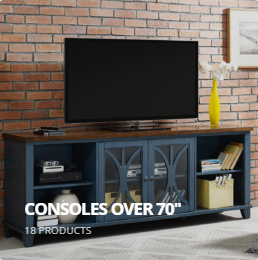 Consoles over 70"