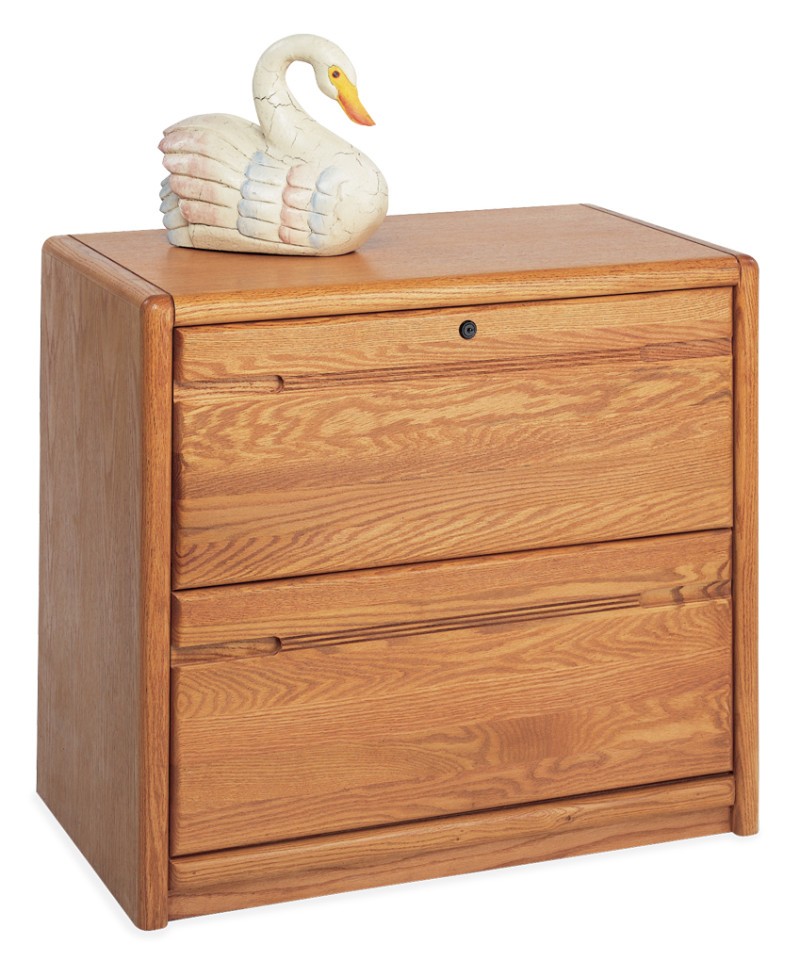 Contemporary Two Drawer Lateral File by Martin Furniture