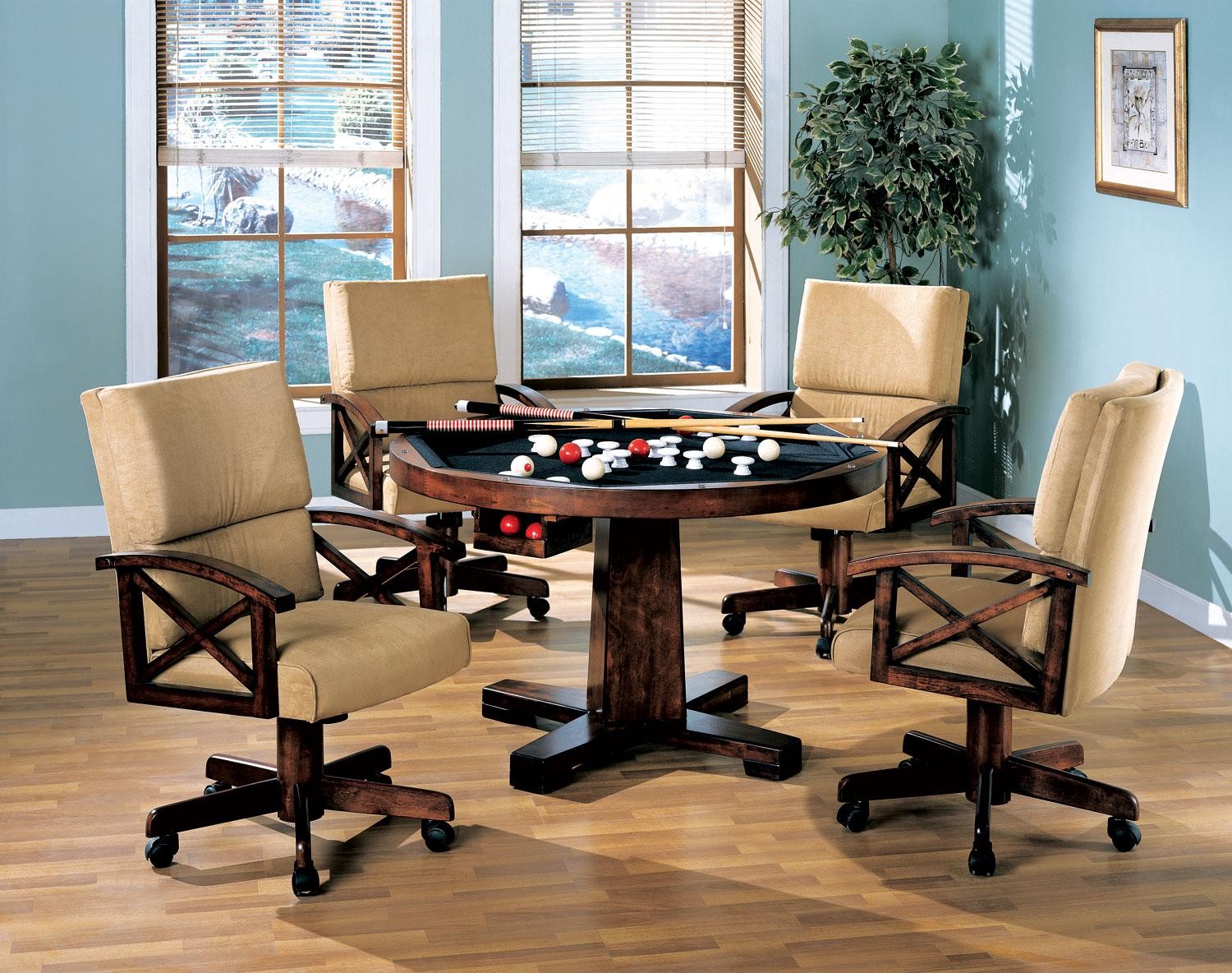 Marietta 3-in-1 Game Table W/4 Chairs