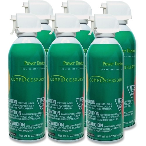  Compucessory Air Duster Cleaning Spray 10 Oz. /  6 pack