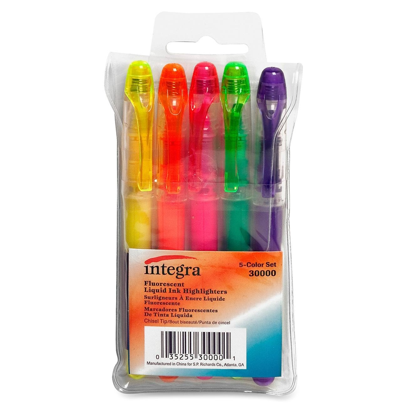  Integra Liquid Highlighters 5 Pack