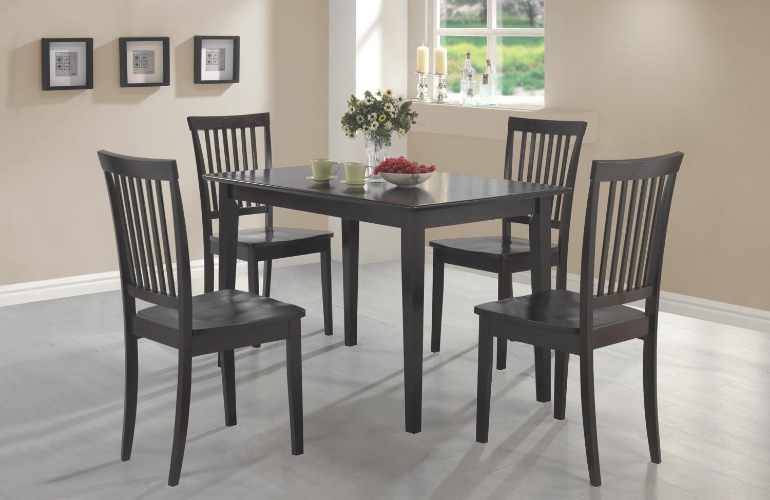 150152 5 Piece Cappuccino Dining Room Set