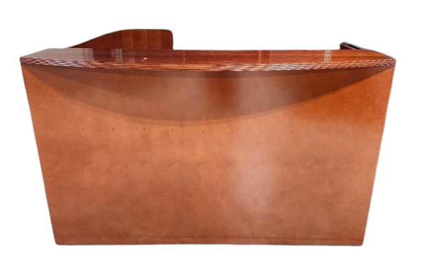 Closeout Cherryman L-Shape Reception Desk