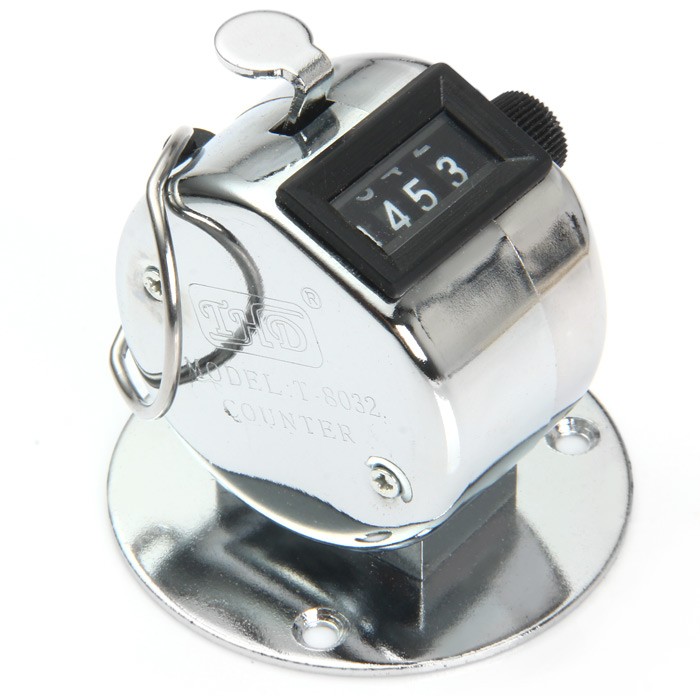 Handheld/Base Mount Tally Counter Clicker