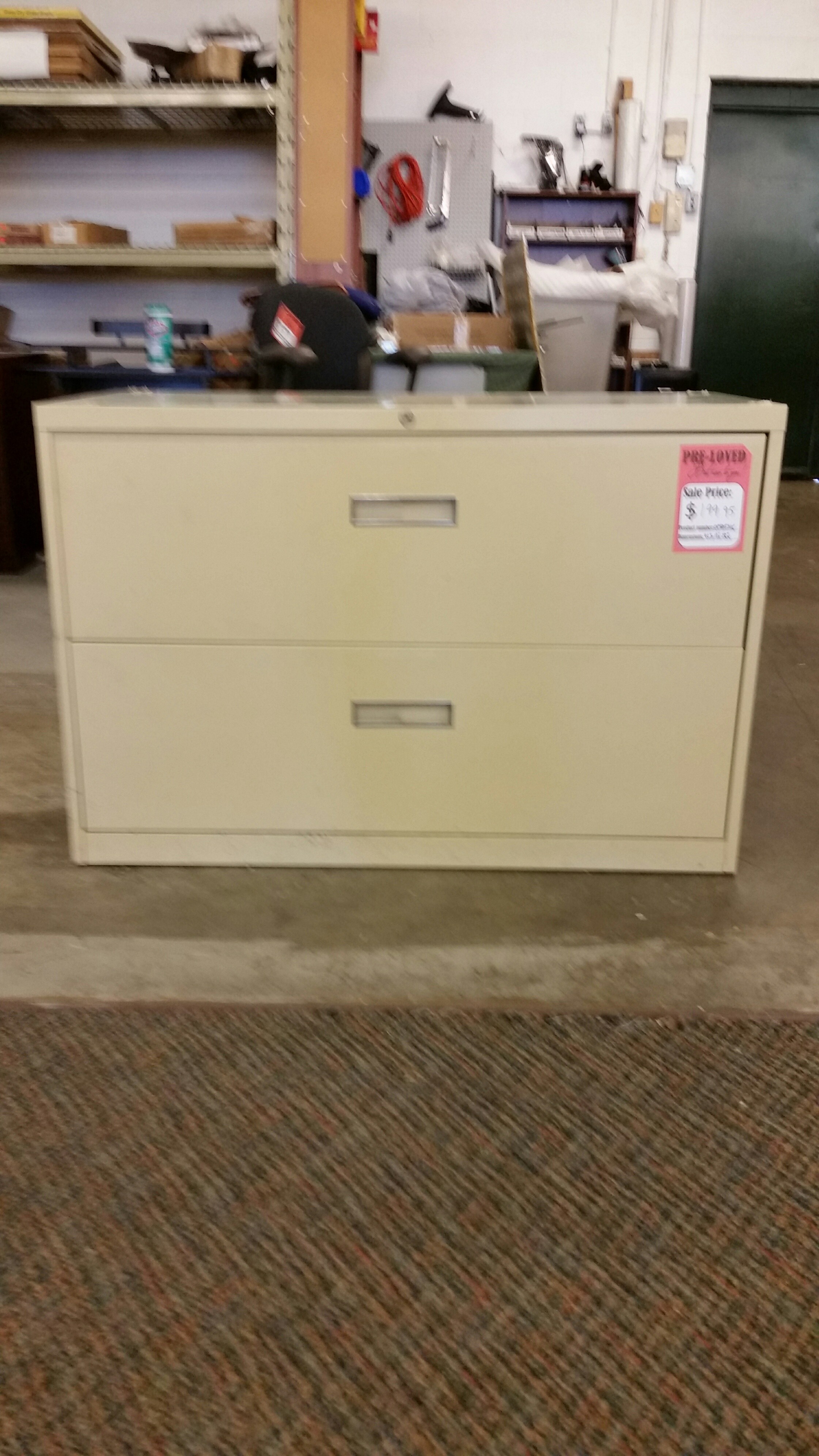 Putty 2Drawer Lateral Filing