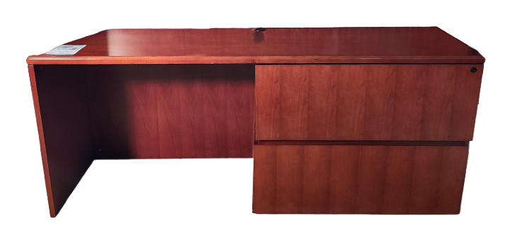 Closeout Cherryman Credenza with Two Lateral File Drawers