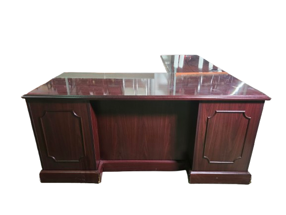 Preowned Traditional L-Shaped Desk
