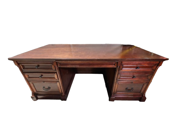 Preowned Cherry Executive Desk