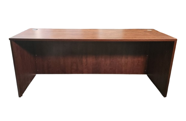 Preowned Cherry Laminate Credenza Desk Shell