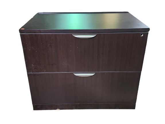 Preowned Walnut Laminate Lateral File