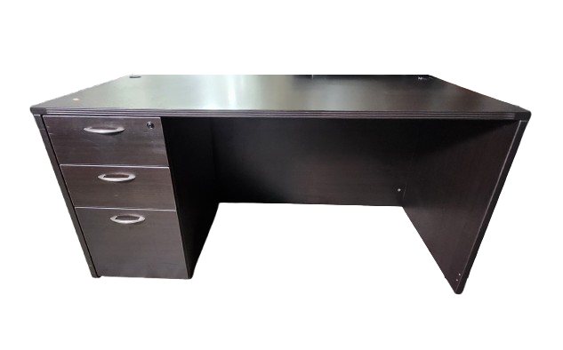 Preowned Single Pedestal Desk