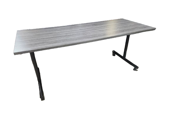 Preowned Gray Laminate Training Table