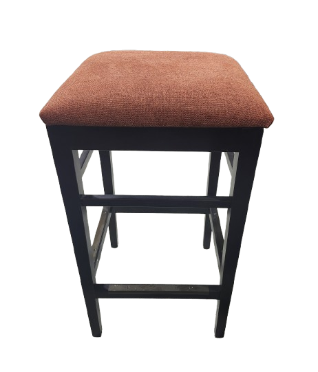 Preowned Espresso Backless Stool