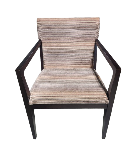Preowned Espresso Arm Chair