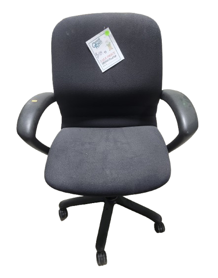 Preowned Black Conference Chair
