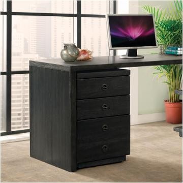 Mobile file cabinet Ebonized finish #28236