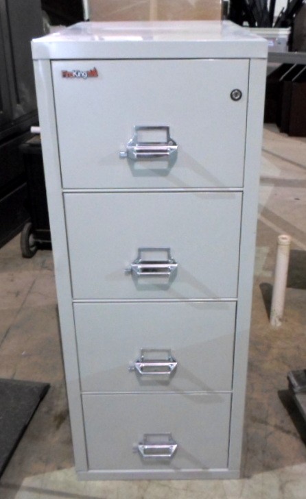 FireKing Fireproof 4 Drawer Legal Size File Cabinet