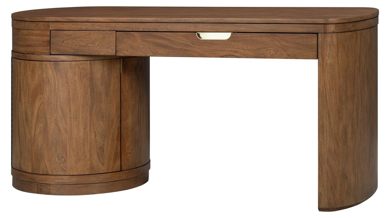 Caden 64" Single Pedestal Desk by Aspenhome