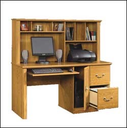 Sauder orchard computer desk sales