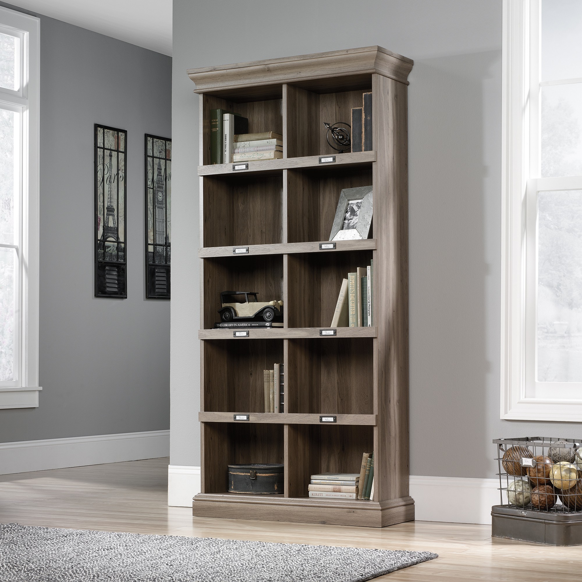 Sauder Tall Bookcase Barrister Lane