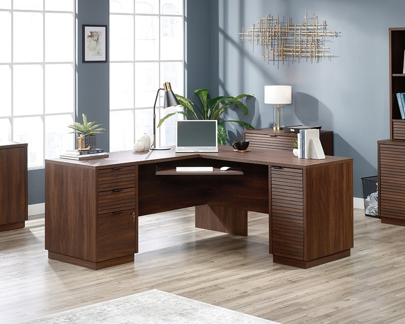 Englewood L-Shaped Desk by Sauder, 426914