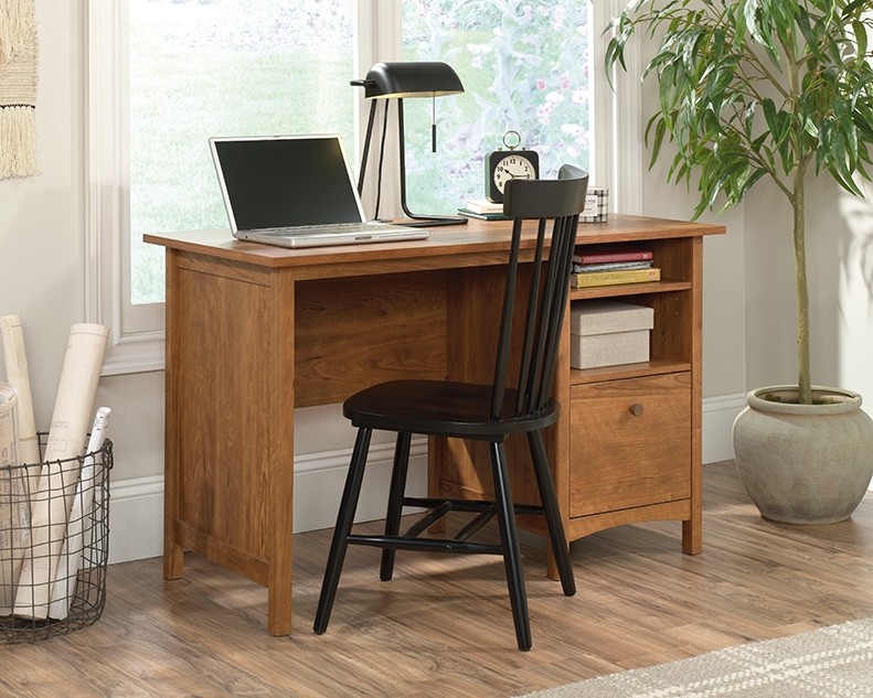 Union Plain Single Pedestal Desk by Sauder, 428831