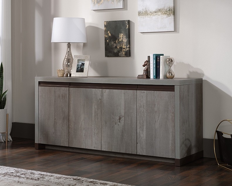 Manhattan Gate Modern Office Credenza by Sauder, 429256