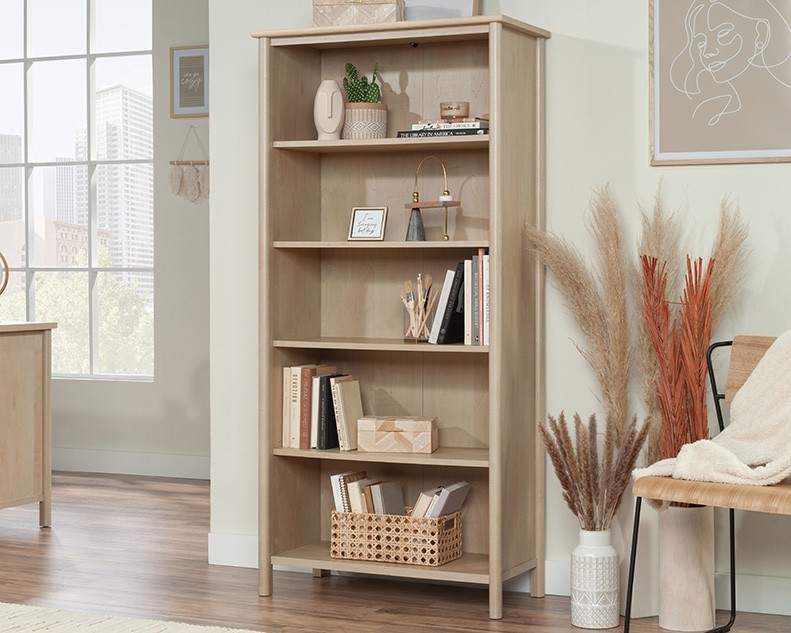 Whitaker Point 5-Shelf Display Bookshelf by Sauder, 429376 