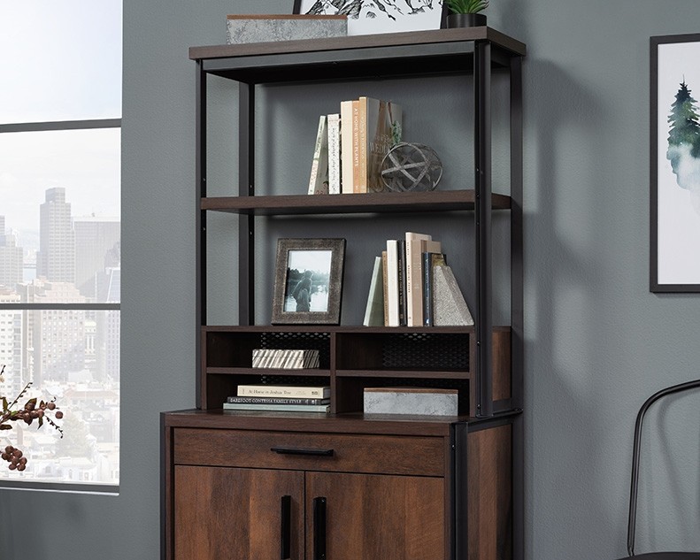 Briarbrook Library Hutch by Sauder, 430076 , cabinet sold separately