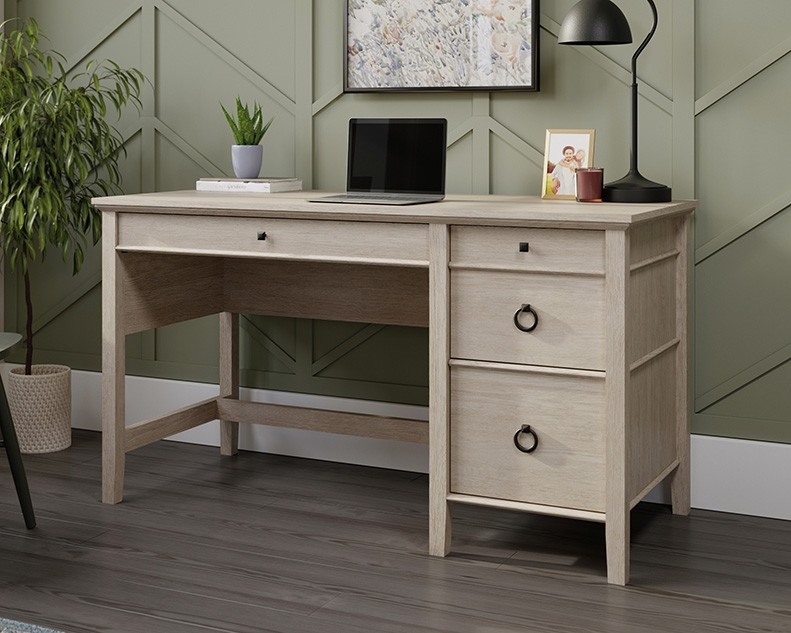 East Adara Single Pedestal Desk by Sauder, 430302