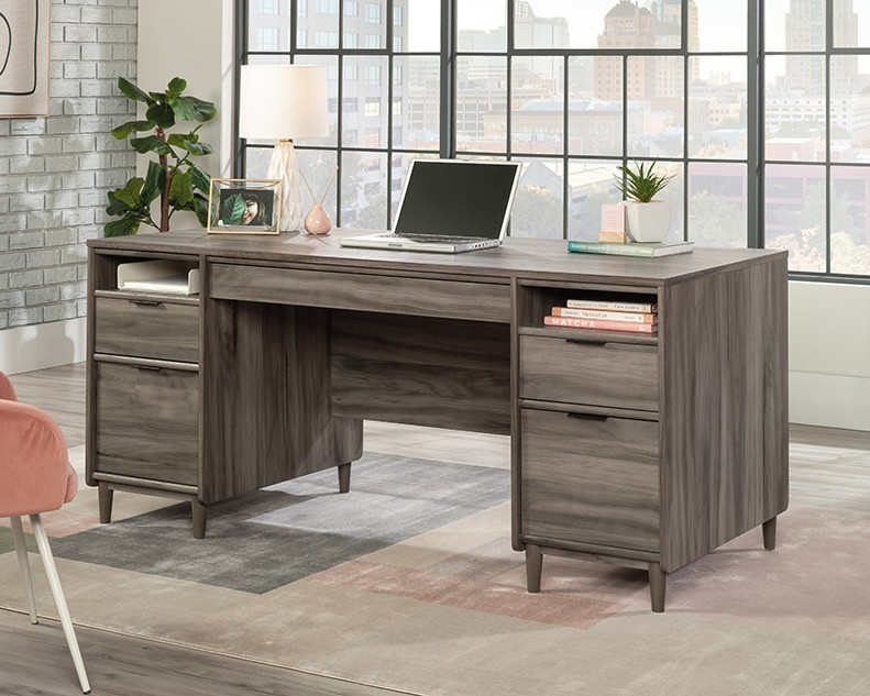 Clifford Place ® Collection Executive Pedestal Desk by Sauder, 430893