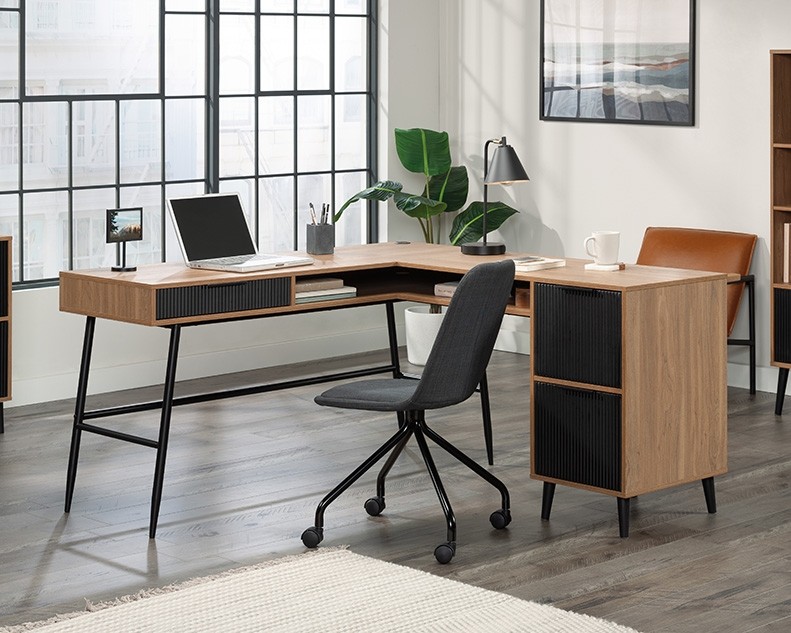 Ambleside ® Collection Modern L-Shaped Desk by Sauder, 431621