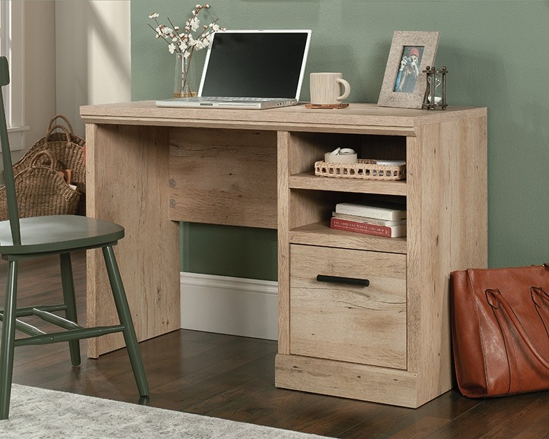 Aspen Post Desk with File by Sauder, 433958