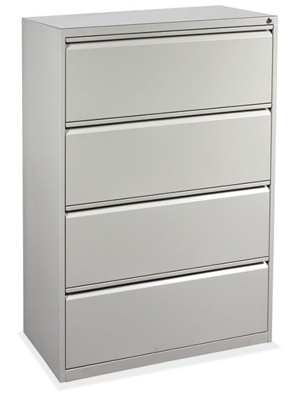 8000 Series Lateral File 4 Drawer Lateral File 35-1/2W  