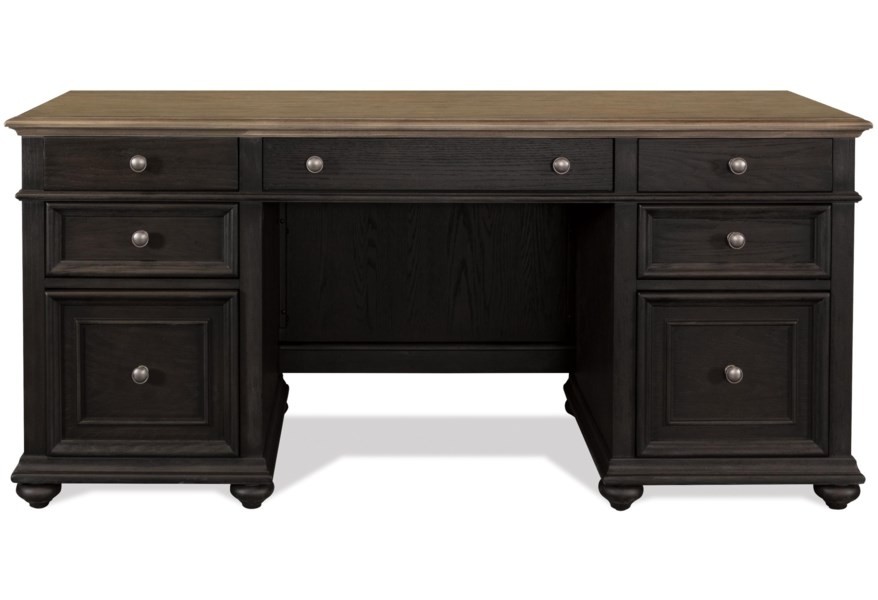 Regency Credenza Desk by Riverside 64333