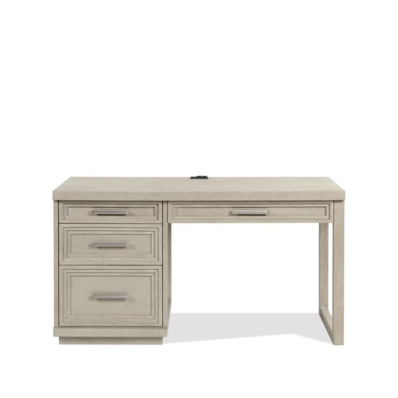 Cascade Single Pedestal Desk by Riverside