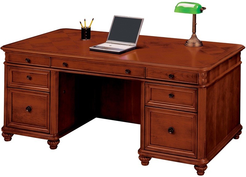 Antigua Collection 72'' Executive Desk Cherry Finish