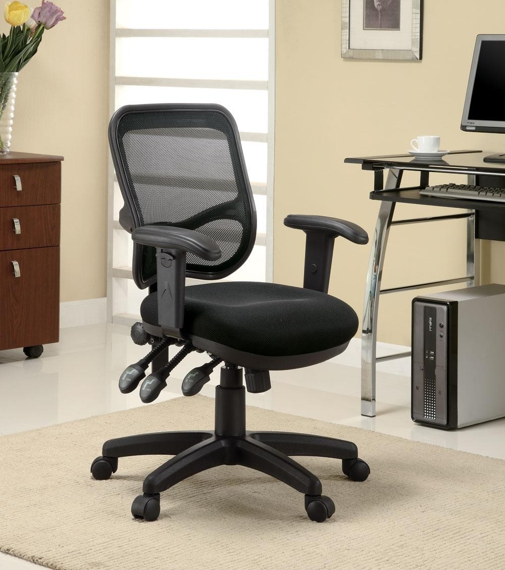 Office Task Chair with Mesh Back Black 800019