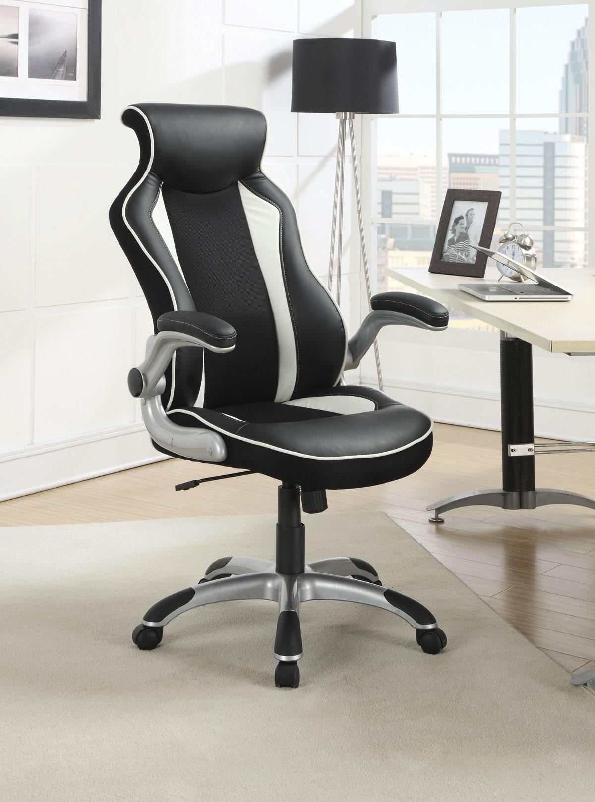 Office Task Chair with Race Car Seat Design