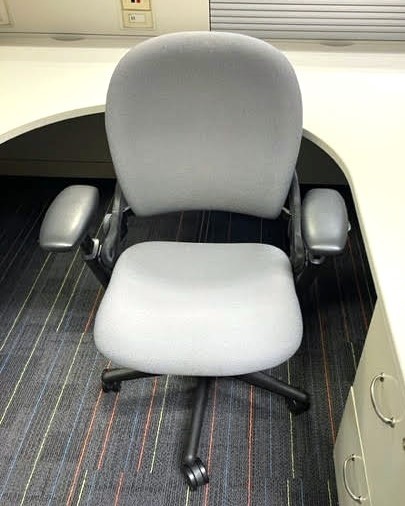 Used Steelcase Leap V1 Task Chair, Gray