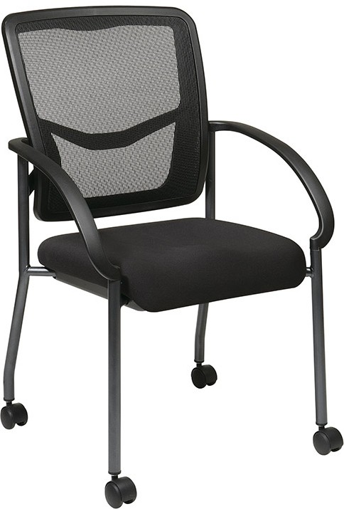 ProLine II ProGrid Series Visitors Arm Chair On Casters #85640-30