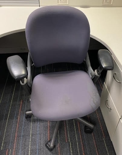 Used Steelcase Leap V1 Task Chair, Plum