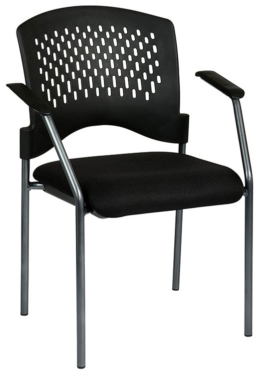 ProLine II ProGrid Stackable Visitors Chair With Arms #8610-30