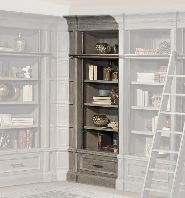 Gramercy Park Museum Bookcase Extension by Parker House