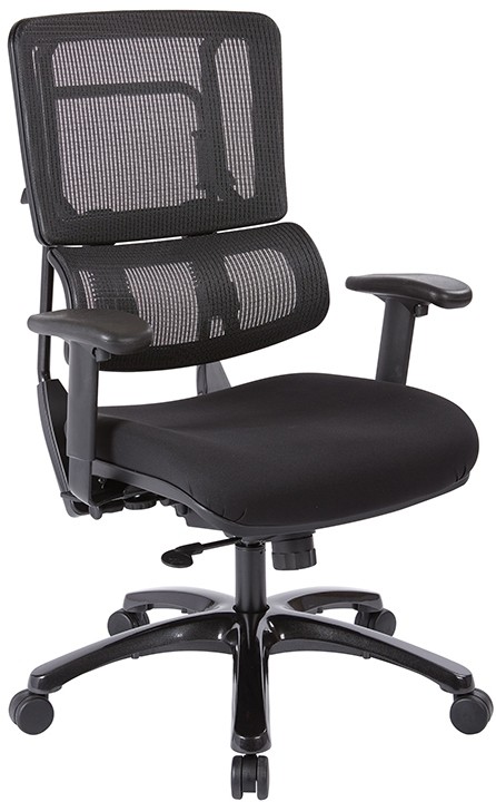 ProLine II Pro X996 Series Vertical Black Mesh Manager's Chair 99663B-30