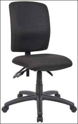Boss Task Chair No Arms B3035
