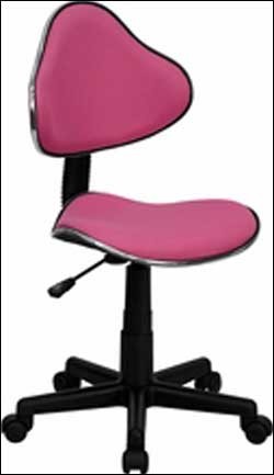 Pink Student Task Chair 