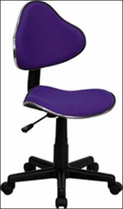 Purple Student Task Chair