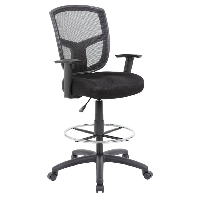 boss drafting chair mesh